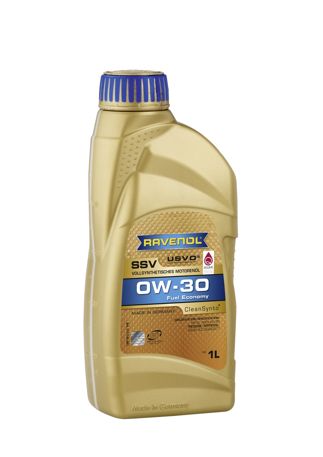 Моторное масло Ravenol SSV Fuel Economy SAE 0W-30, 1л (RAVENOL: 1111145-001-01-999)