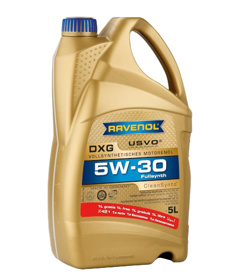 Моторное масло Ravenol DXG SAE 5W-30, 5л (RAVENOL: 1111124-005-01-A1R)