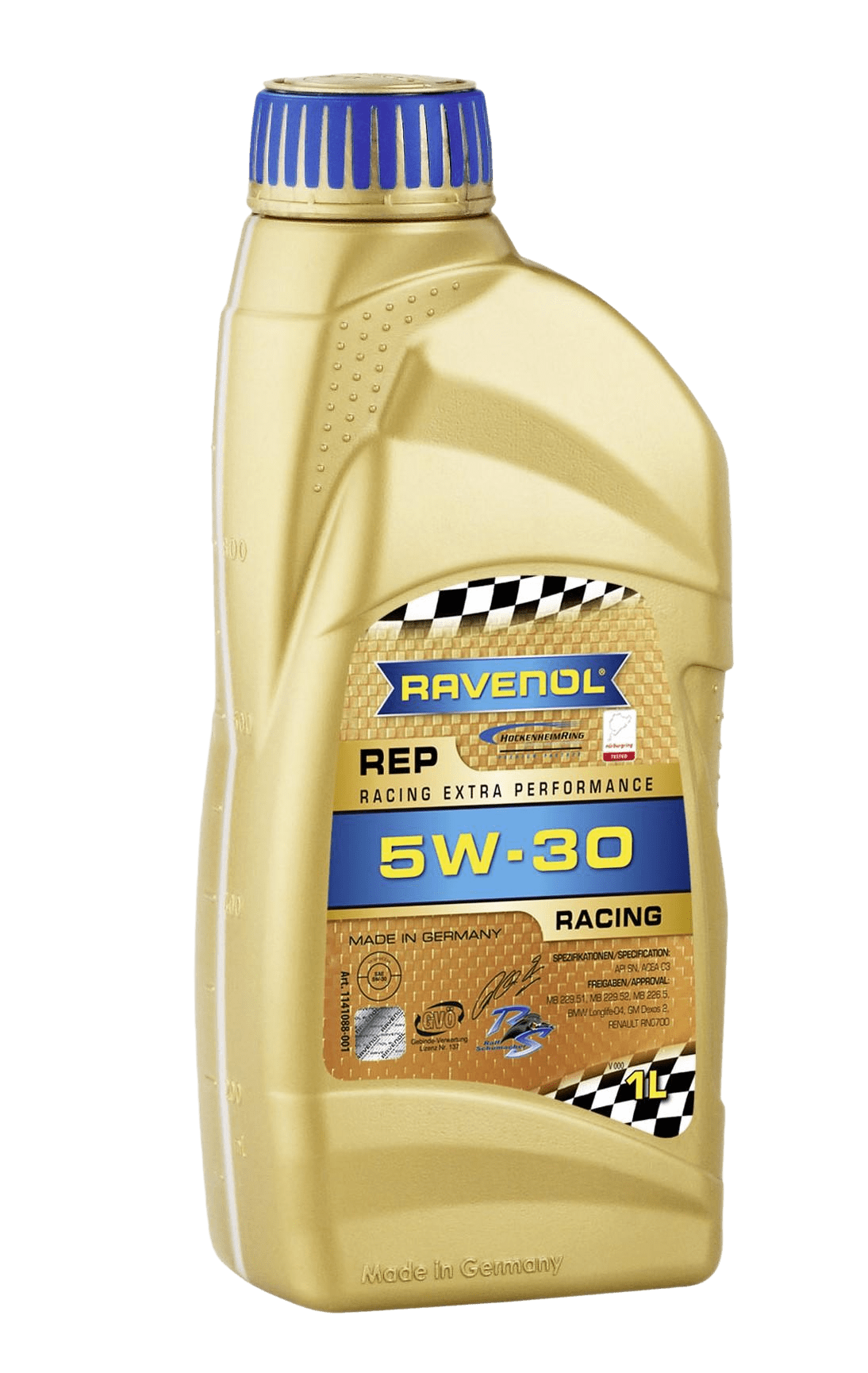 Моторное масло Ravenol REP Racing Extra Performance SAE 5W-30, 1л (RAVENOL: 1141088-001-01-999)