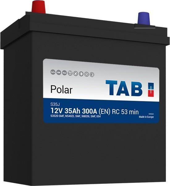 Аккумулятор Tab Polar S Asia (35 A/h), 300A R+ (TAB: 246835)