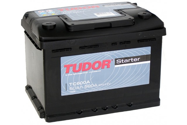 Аккумулятор Tudor Starter TC52A (52 A/h), 480A R+ (TUDOR: TC52A)