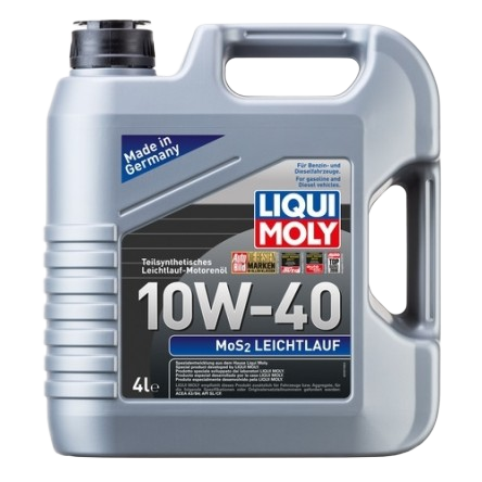 Моторное масло Liqui Moly MoS2 Leichtlauf 10W-40, 4л (LiquiMoly: 6948)