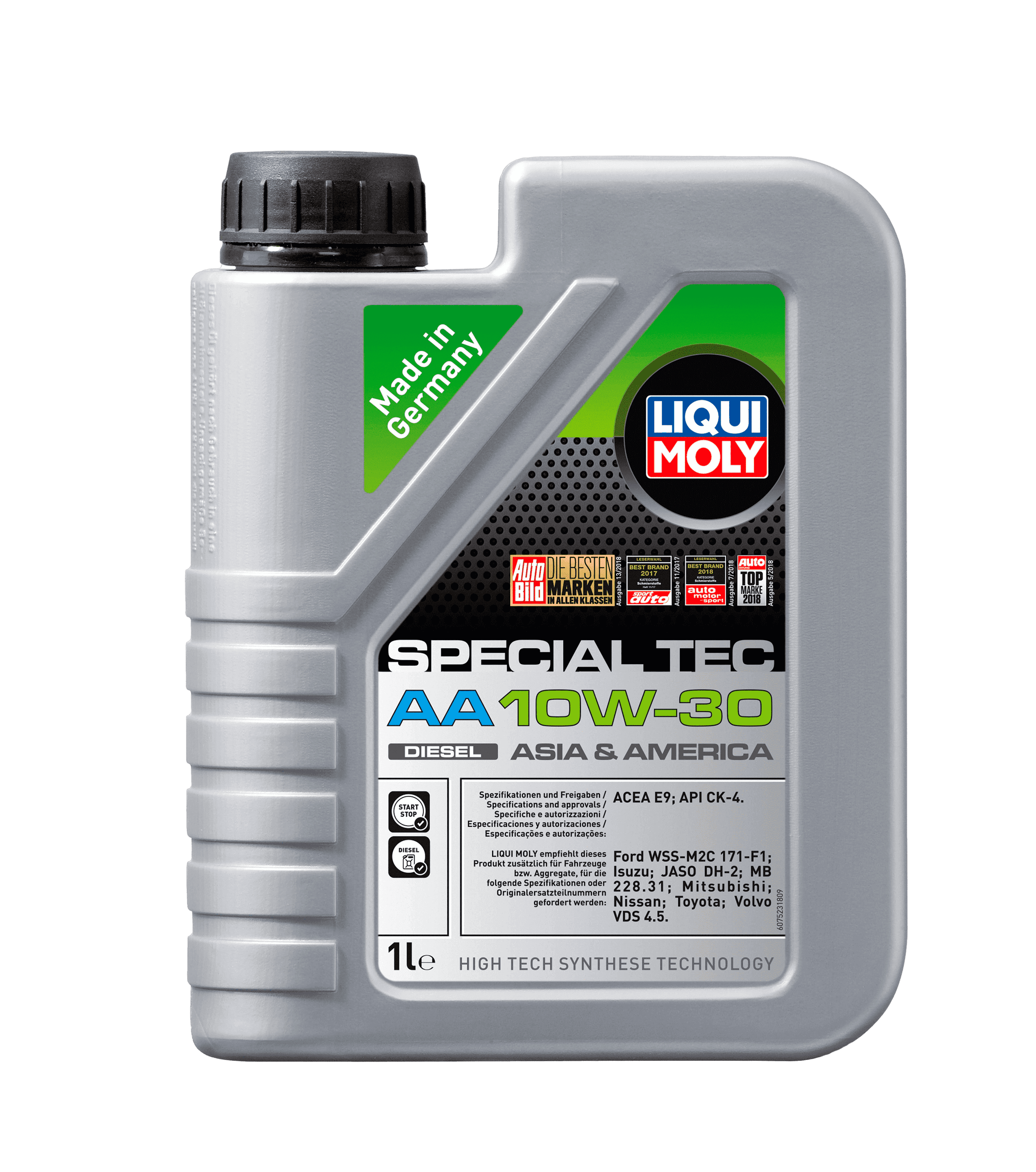 Моторное масло Liqui Moly Special Tec AA Diesel 10W-30, 1л (LiquiMoly: 7614)