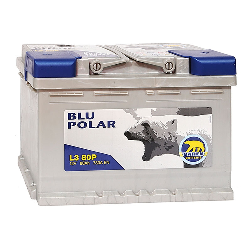 Аккумулятор Baren Polar Blu (80 A/h), 730А R+ 7905630 (BAREN: 7905630)