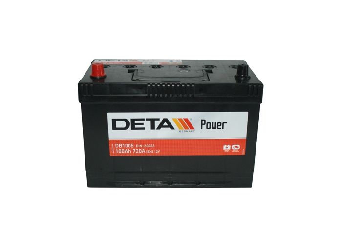 Аккумулятор Deta  Power DB1005 (100 А/ч) (DETA: DB1005)