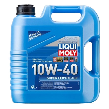 Моторное масло Liqui Moly Super Leichtlauf 10W-40, 4л (LiquiMoly: 9504)