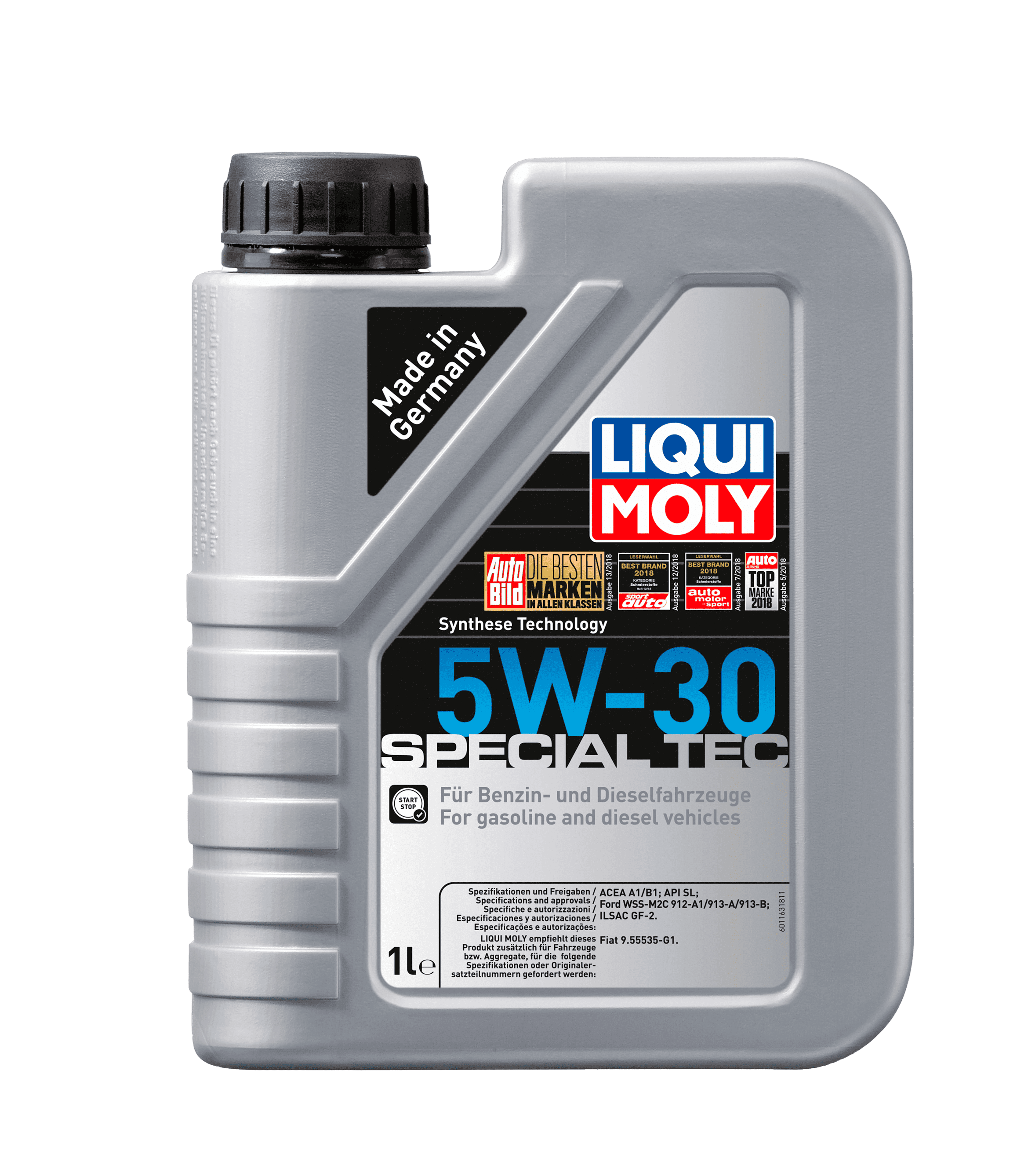 Моторное масло Liqui Moly Special Tec 5W-30, 1л (LiquiMoly: 9508)