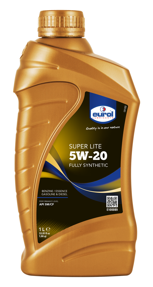 Моторное масло Eurol Super Lite 5W-20, 1л (EUROL: E100089-1L)