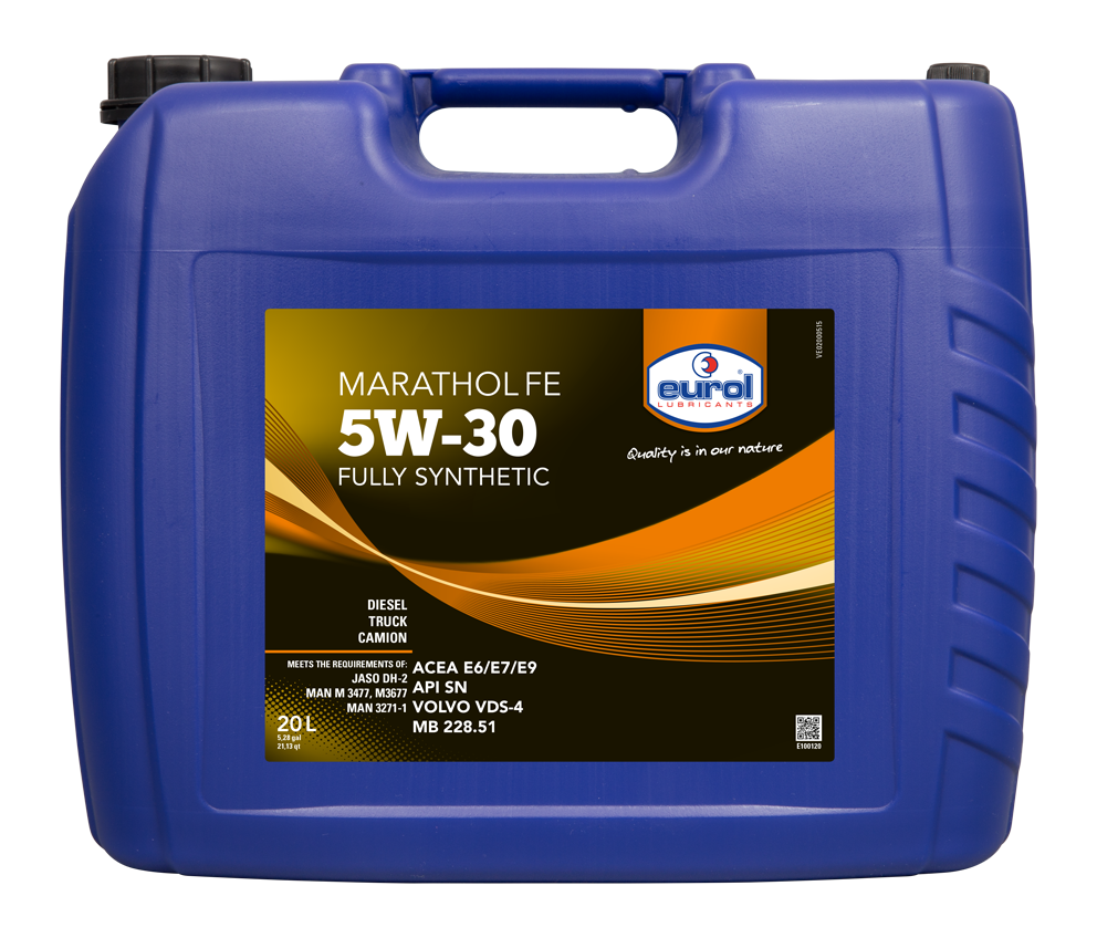 Моторное масло Eurol Marathol FE 5W-30, 20л (EUROL: E100120-20L)