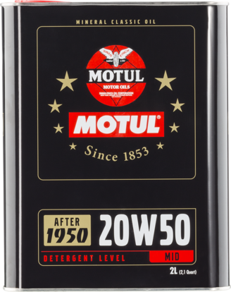 Моторное масло Motul CLASSIC OIL 20W-50, 2л (MOTUL: 102740)