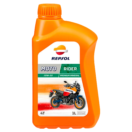 Моторное масло Repsol Moto Rider 4T 20W50, 1л (Repsol: RP165Q51)