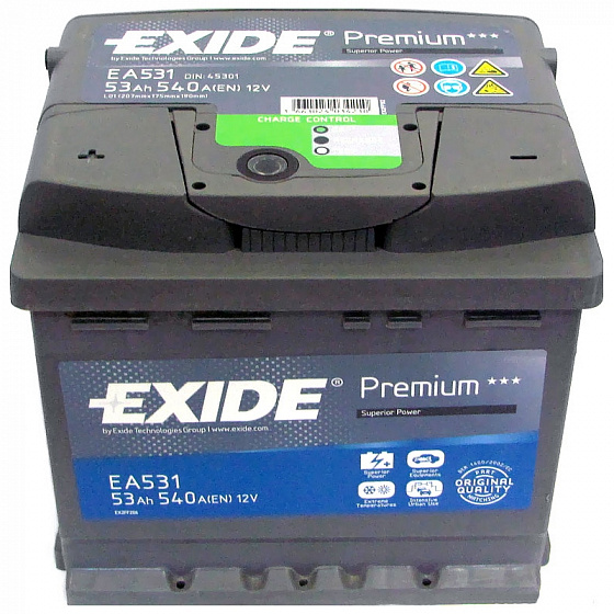 Аккумулятор (EXIDE: EA531)