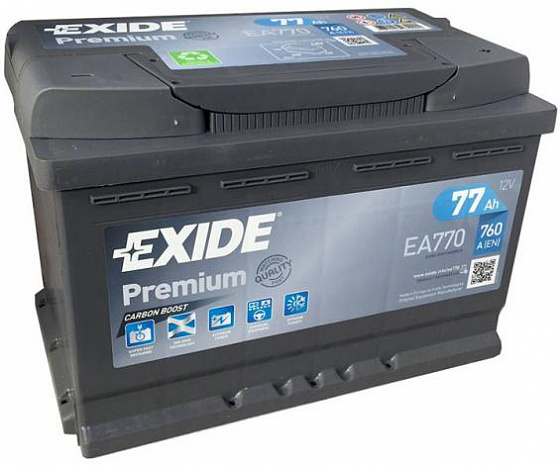 Аккумулятор (EXIDE: EA770)