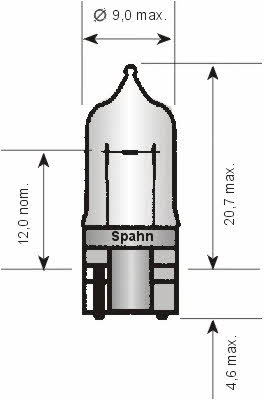 Лампа накаливания (SPAHN GLÜHLAMPEN: 1221)