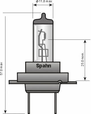 Лампа накаливания (SPAHN GLÜHLAMPEN: 57102)