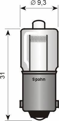 Лампа накаливания (783102) Spahn gluhlampen 783102 (SPAHN GLÜHLAMPEN: 783102)