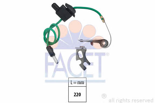 Прерыватель системы зажигания (1369124) Facet 1.3691/24 (FACET: 1.369124)