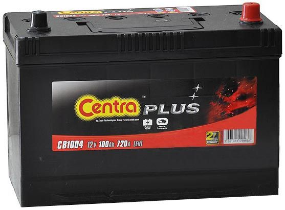 Аккумулятор Centra Plus CB1004 (100 А/ч), 720A R+ (CENTRA: CB1004)