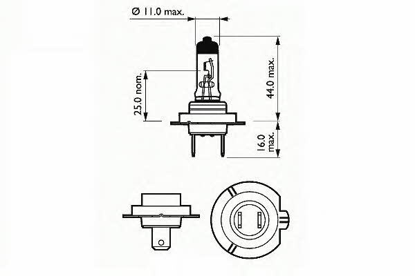 Лампа галогенная H7 12V 55W (202136) SCT 202136 (SCT: 202136)