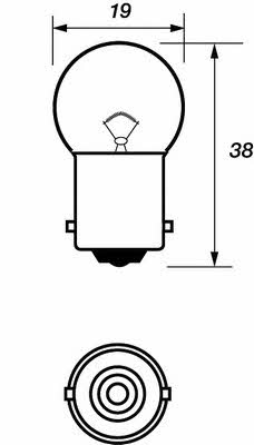 Лампа накаливания R5W 24V 5W (LVEB149) Motorquip LVEB149 (Motorquip: LVEB149)