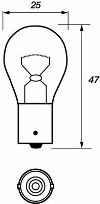 Лампа накаливания P21W 24V 21W (LVEB241) Motorquip LVEB241 (Motorquip: LVEB241)