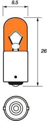 Лампа накаливания (VBU233A) Motorquip VBU233A (Motorquip: VBU233A)