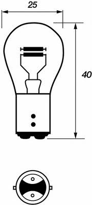 Лампа накаливания (VBU334) Motorquip VBU334 (Motorquip: VBU334)