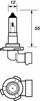 Лампа галогенная HB4 12V 55W (VBU906) Motorquip VBU906 (Motorquip: VBU906)