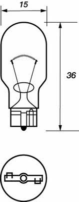 Лампа накаливания W21W 12V 21W (VBU921) Motorquip VBU921 (Motorquip: VBU921)