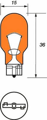 Лампа накаливания W21W 12V 21W (VBU921A) Motorquip VBU921A (Motorquip: VBU921A)