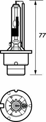 Лампа ксеноновая D2R 85V 35W (VBUD2R) Motorquip VBUD2R (Motorquip: VBUD2R)