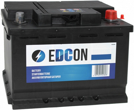 Аккумулятор Edcon (68 A/h), 550A R+ (DC68550R) (Edcon: DC68550R)