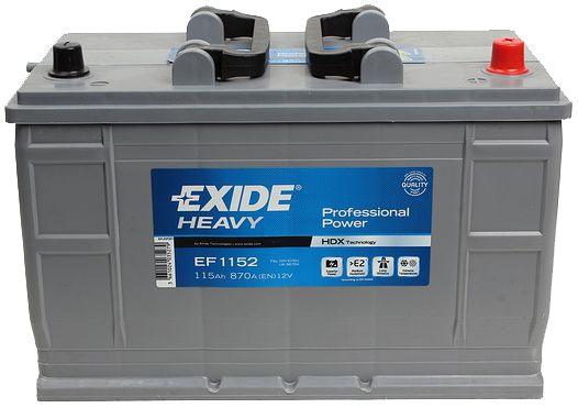 Аккумулятор Exide Professional Power EF1152 (115 A/h), 870A R+ (EXIDE: EF1152)