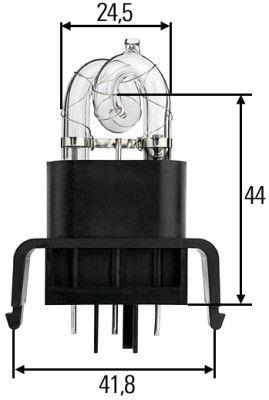 Лампа накаливания (8GS863261001) Hella 8GS 863 261-001 (HELLA: 8GS 863 261-001)