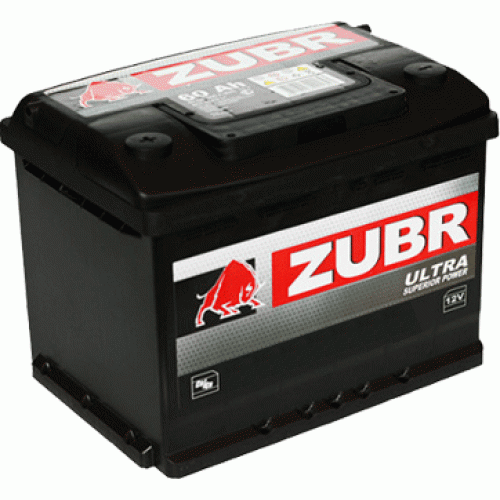 Аккумулятор Zubr Ultra (55 A/h), 530А L+ (Zubr: 4815156001650)