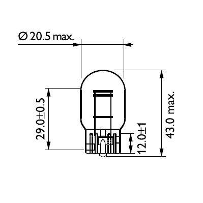 Лампа накаливания (PHILIPS: 12066B2)