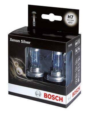 Лампа галогенная Bosch Xenon Silver H7 12V 55W (2 шт.) (1987301087) Bosch 1 987 301 087 (BOSCH: 1 987 301 087)