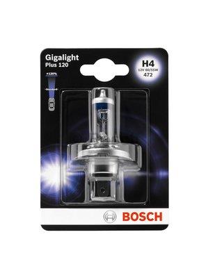 Лампа галогенная Bosch Gigalight Plus 120 H4 12V 60/55W (1987301109) Bosch 1 987 301 109 (BOSCH: 1 987 301 109)