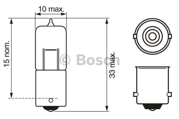 Лампа накаливания (1987302245) Bosch 1 987 302 245 (BOSCH: 1 987 302 245)