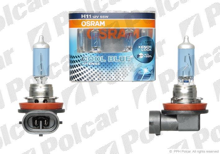 Лампа галогенная Polcar H11 12V 55W (99ZB195A) Polcar 99ZB195A (Polcar: 99ZB195A)