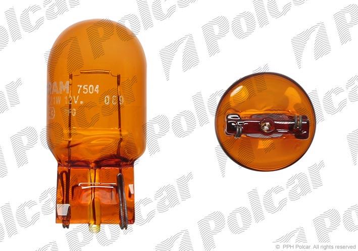 Лампа накаливания желтая WY21W 12V 21W (99ZS035A) Polcar 99ZS035A (Polcar: 99ZS035A)