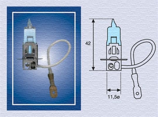 Лампа накаливания (MAGNETI MARELLI: 002604100000)