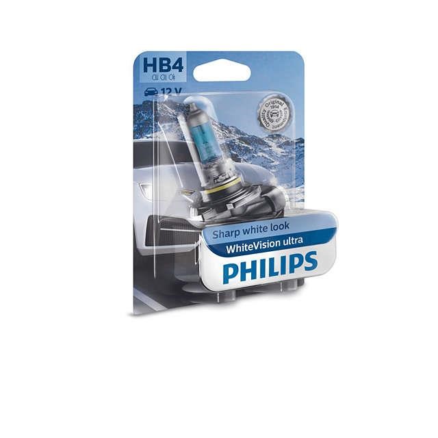 Лампа галогенная Philips WhiteVision Ultra HB4 12V 51W (9006WVUB1) Philips 9006WVUB1 (PHILIPS: 9006WVUB1)