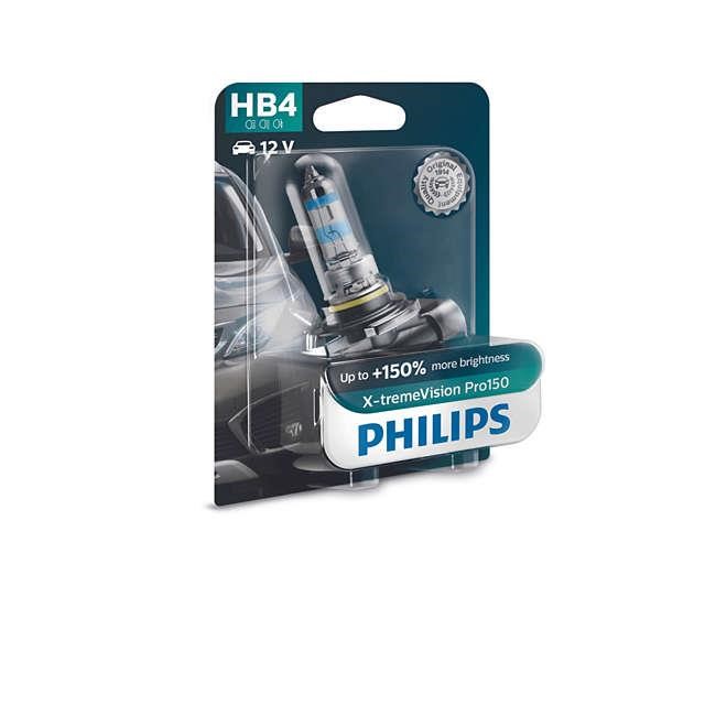 Лампа галогенная Philips X-tremeVision +150% HB4 12V 51W (9006XVPB1) Philips 9006XVPB1 (PHILIPS: 9006XVPB1)