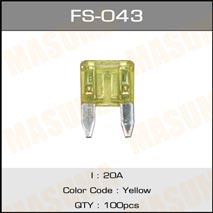 Предохранители, набор (FS043) Masuma FS-043 (Masuma: FS-043)