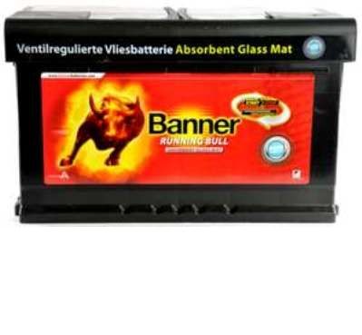 Аккумулятор Banner Running Bull AGM 58001 (80 A/h), 800А R+ (Banner: 58001)