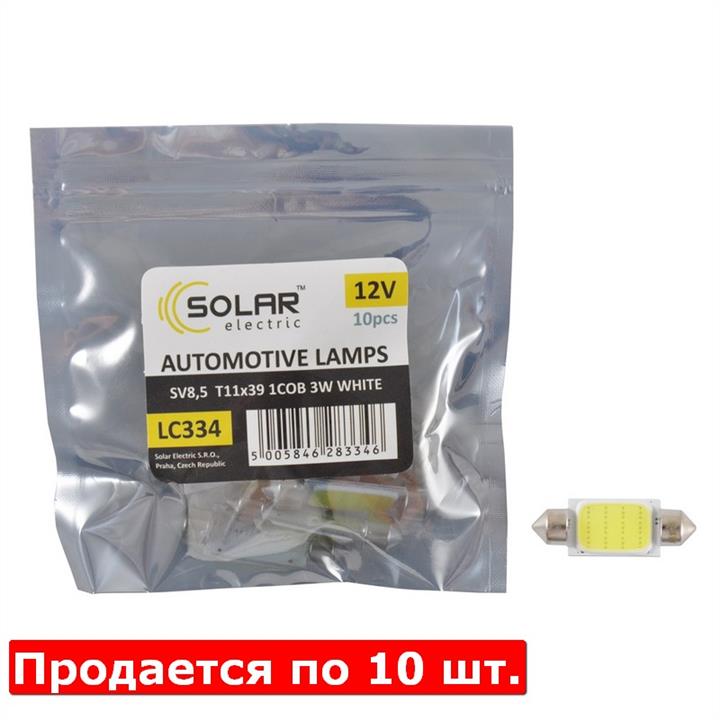 Лампа светодиодная Festoon 39 12V SV8,5 (LC334P) SOLAR LC334_P (SOLAR: LC334_P)