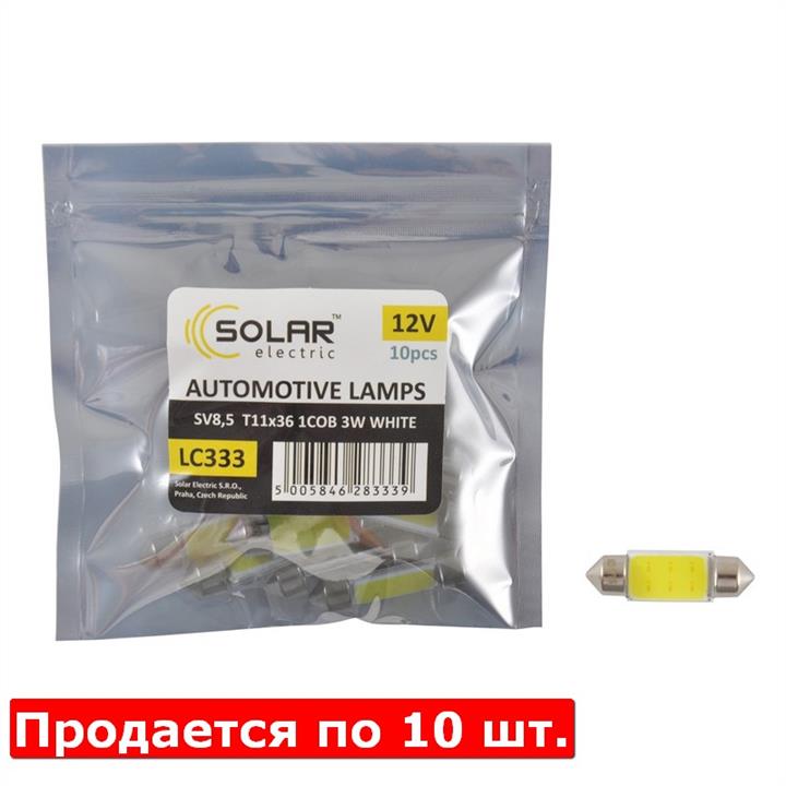 Лампа светодиодная Festoon 36 12V SV8,5 (LC333P) SOLAR LC333_P (SOLAR: LC333_P)