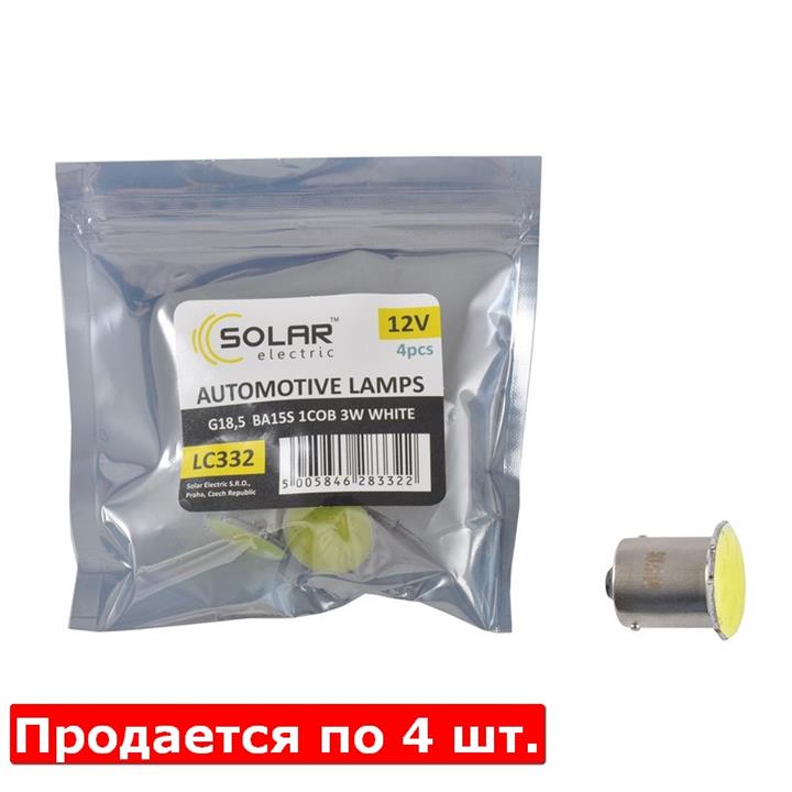 Лампа светодиодная G18,5 12V BA15s (LC332P) SOLAR LC332_P (SOLAR: LC332_P)