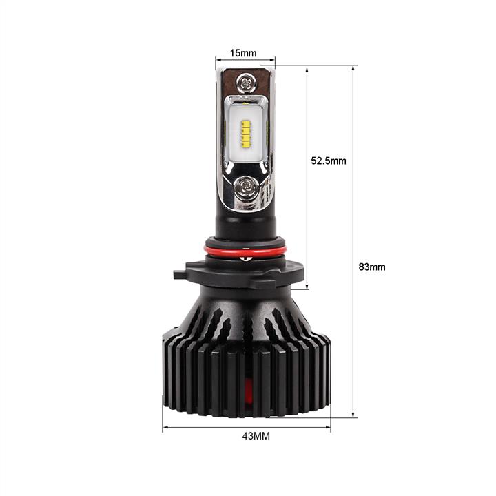 Лампы светодиодные комплект Carlamp Smart Vision HB3 12V 30W 6500K (2 шт.) (SM9005) Carlamp SM9005 (Carlamp: SM9005)